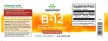 Swanson B12 vitamin 500mcg 100 kapszula Kobalamin