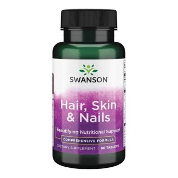   Swanson Hair, Skin & Nails 60 tabletta Haj, bőr, köröm komplex