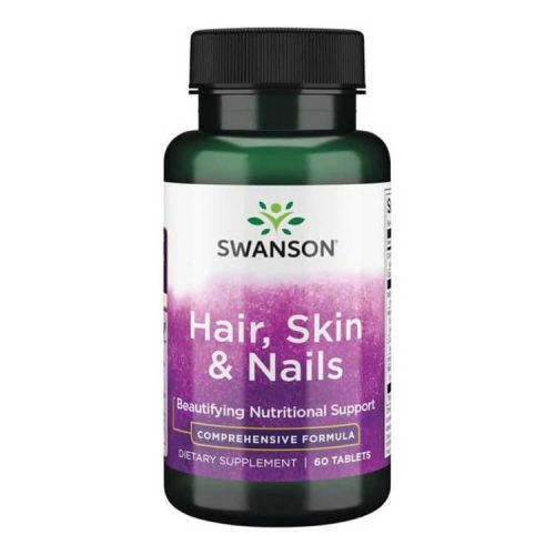 Swanson Hair, Skin & Nails 60 tabletta Haj, bőr, köröm komplex