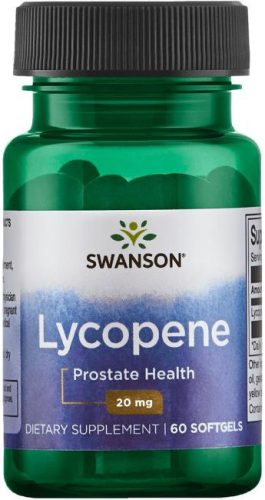 Swanson Lycopene (Likopin) 20mg 60 lágyzselatin kapszula