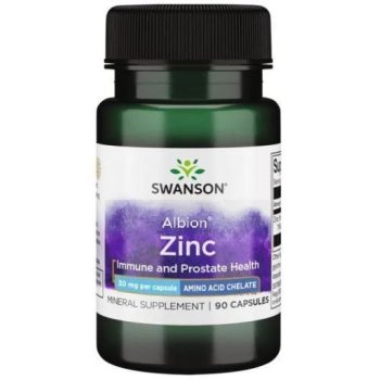 Swanson CINK-kelát 30mg 90 kapszula Albion Zinc