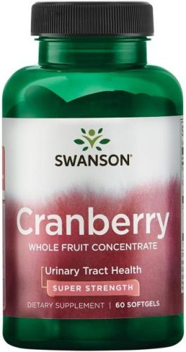 Swanson Cranberry (Tőzegáfonya/Vörös áfonya 12:1 konc) 420mg 60 kapszula