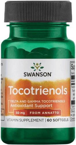 Swanson Tocotrienols 50mg (delta és gamma tokotrienolok) 60 kapszula