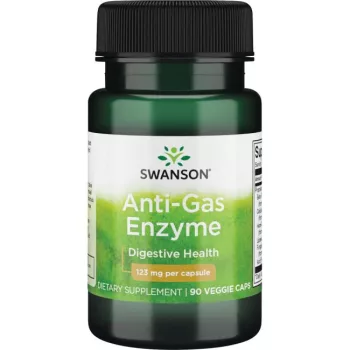   Swanson Anti-Gas Enzyme 90 kapszula emésztést segítő, "gázok elleni" enzim
