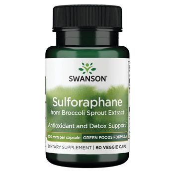 Swanson SULFORAPHANE from Broccoli 400 mcg 60 kapszula