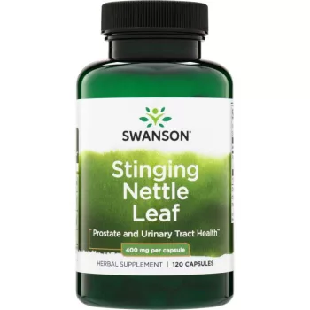   Swanson Stinging Nettle Leaf 400mg 120 kapszula Csalánlevél