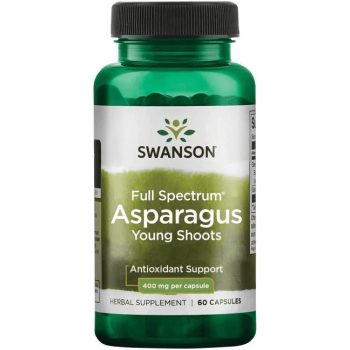   Swanson Asparagus 400mg full spectrum spárgacsíra kivonat 60 kapszula