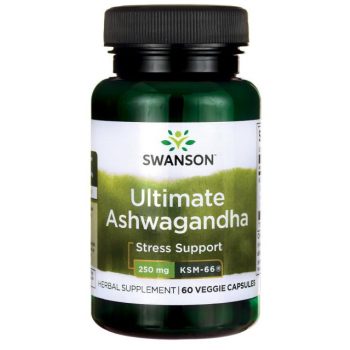   Swanson Ultimate Ashwagandha 250mg 60 kapszula (KSM-66® kivonat)