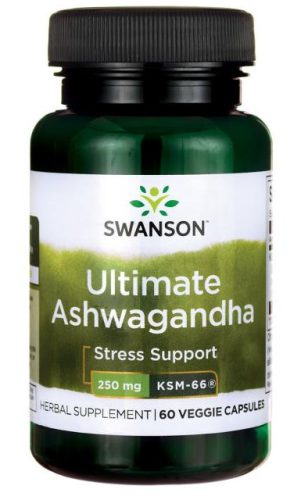 Swanson Ultimate Ashwagandha 250mg 60 kapszula (KSM-66® kivonat)