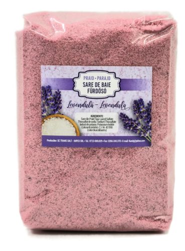 Fürdősó Levendulás 1kg Parajdi