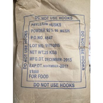   Paleolit Útifű maghéj liszt 25kg lédig Psyllium Husk 95% 60 mesh