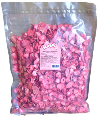 Paleolit Liofilizált eper szeletek 1kg lédig Strawberries freeze-dried
