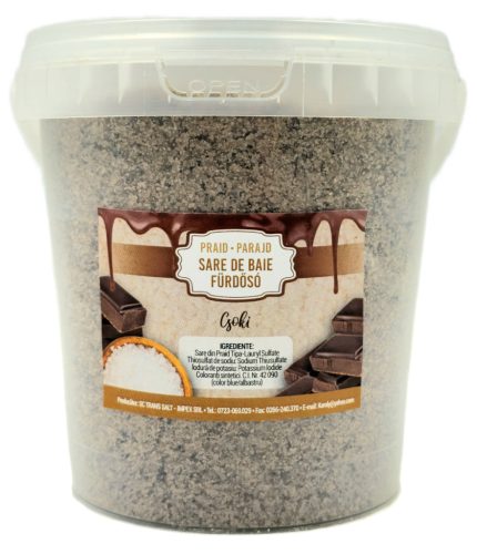 Fürdősó Csoki 1kg vödrös Parajdi