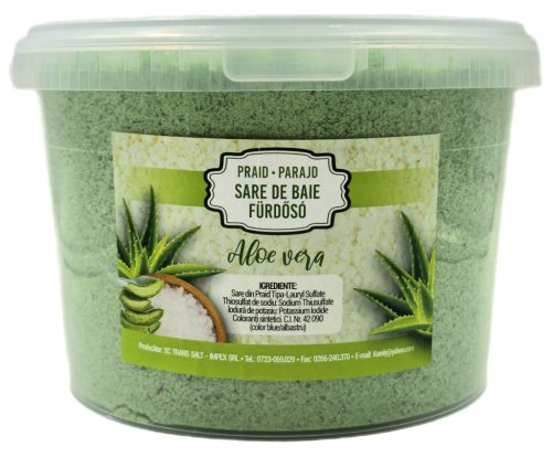 Fürdősó Aloe-Verás 5kg vödrös Parajdi