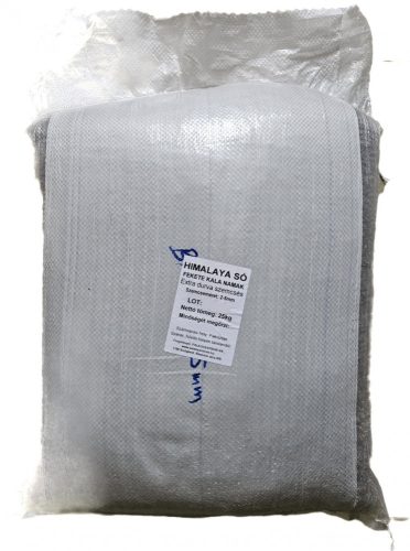 Paleolit Himalaya só fekete 25kg extra (2-5mm) Kala Namak lédig