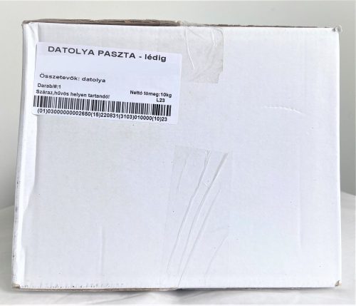 Paleolit Datolya paszta natúr 10kg lédig Date Paste