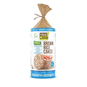   Rice Up Szelet amaránt & hajdina 120g puffasztott teljes kiőrlésű barna rizs