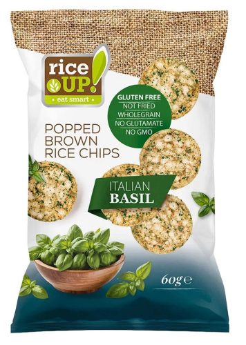 Rice Up Chips Italian basil 60g