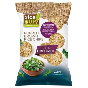Rice Up Chips Greek oregano 60g