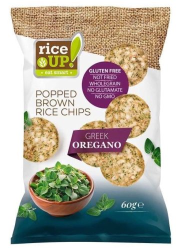 Rice Up Chips Greek oregano 60g