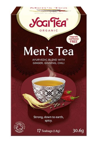 BIO Férfi tea 17x1,8g Yogi Men's Tea