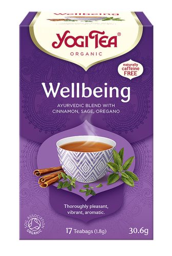 BIO Jó közérzet tea 17x1,8g Yogi Wellbeing
