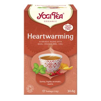  BIO Szívmelengető (Életöröm) tea 17x1,8g Yogi Heartwarming