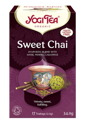 BIO Édes chai tea 17x2g Yogi Sweet Chai