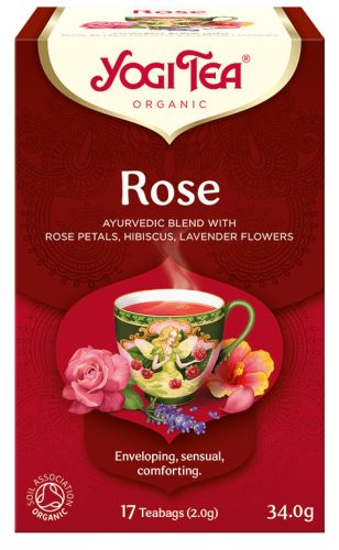 BIO Rózsa tea 17x2g Yogi Rose