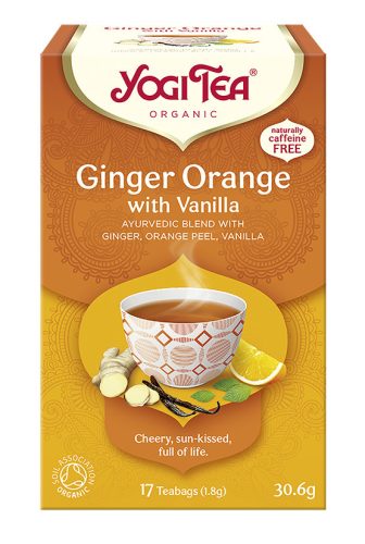 BIO Narancsos gyömbér tea vaníliával Yogi Ginger Orange