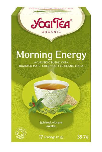 BIO Reggeli energia tea 17x2,1g Yogi Morning Energy