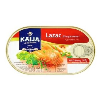 Kaija Lazac filé saját levében 170g