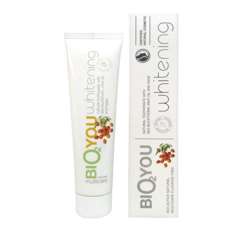 BIO2YOU Natúr fehérítő fogkrém 100ml Whitening