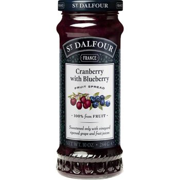 St. Dalfour Vörös és kékáfonyalekvár 284g