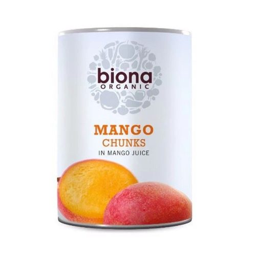 BIO Mangó darabok mangólében 400g Biona