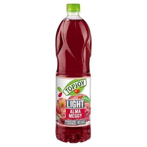 Topjoy Light szénsavmentes alma-meggy ital édesítőszerrel 1,5 l