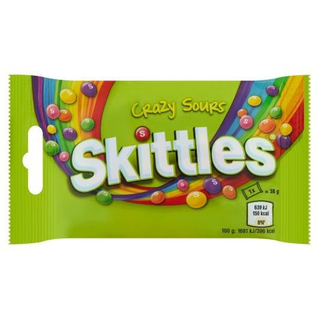 Skittles Drazsé 38 Gr.  Sours