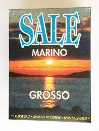 Cis Sale Marino tengeri, étkezési só 1 kg durva szemű