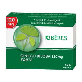 Béres Ginkgo Biloba 120mg Forte 60db kapszula