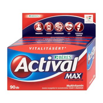 Béres Actival Max Multivitamin 90db filmtabletta