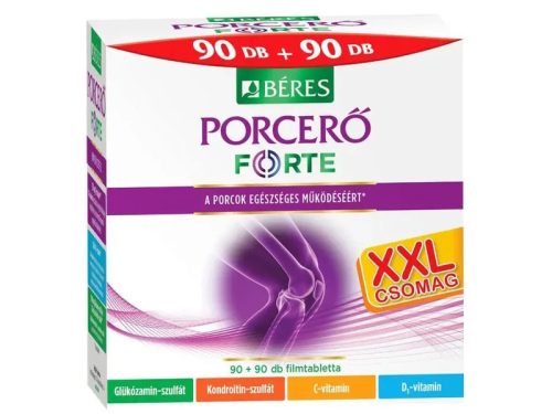 Béres Porcerő FORTE XXL 90+90db filmtabletta