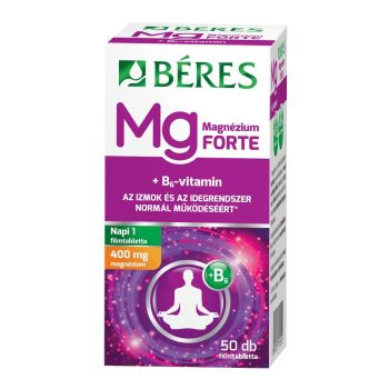   Béres Magnézium 400mg Forte B6- vitaminnal 50db filmtabletta
