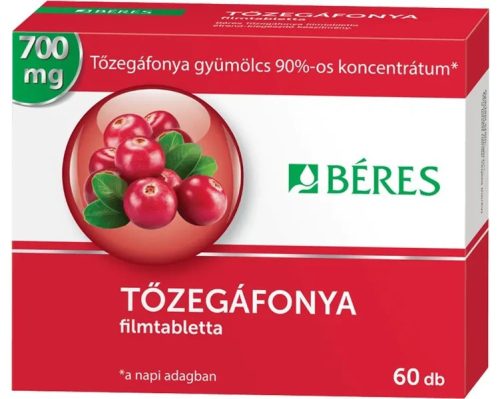 Béres Tőzegáfonya 700mg 60db filmtabletta