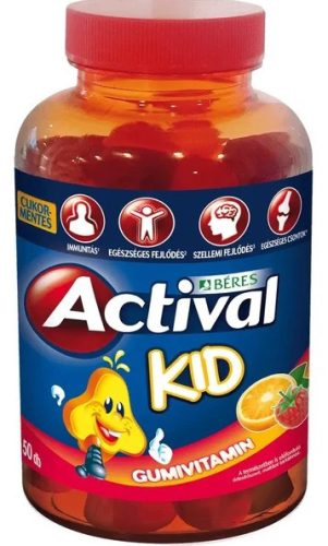 Béres Actival Kid gumivitamin 90db gumitabletta