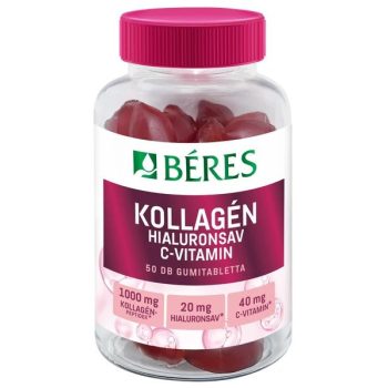   Béres Kollagén, Hialuronsav, C-vitamin 50db cukormentes gumitabletta