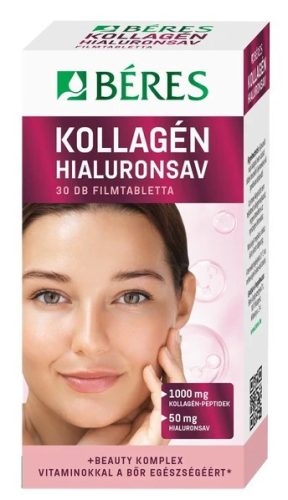 Béres Kollagén-Hialuronsav 30db filmtabletta