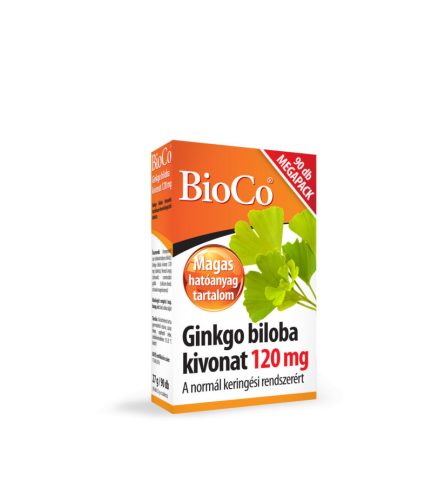 BioCo Ginkgo Biloba kivonat 120mg 90db tabletta