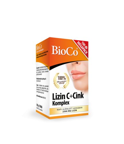 BioCo Lizin C+Cink komplex megapack 100 tabletta