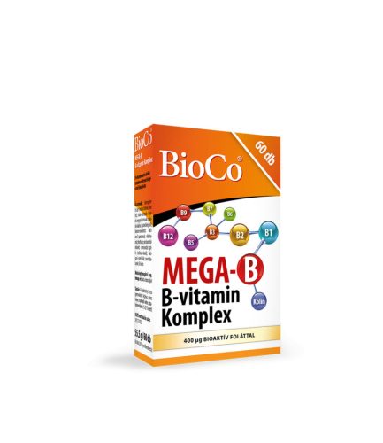 BioCo Mega-B B-vitamin komplex 60db filmtabletta