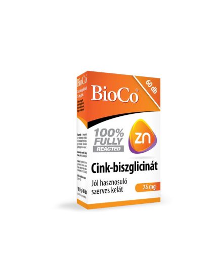 BioCo Cink-biszglicinát 25mg 60db tabletta